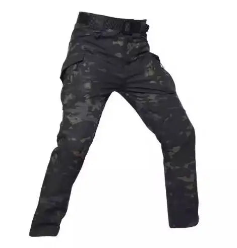 IX9 Tactical Cargo Pants Multi-Pockets Wear-Resistant Soft Shell Waterproof Rip-Stop ACTIVE STRETCH Breathable Windproof Outdoor
