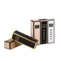 Wholesale Custom Cosmetic Rose Gold Premium Black Rectangular Lipstick Lipgloss Boxes Packaging