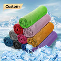 Customized Logo Print Microfiber Travel Gym Sport Cooling Towel Quick-Dry & Ice-Cold Feel for Gym & Outdoor Activities