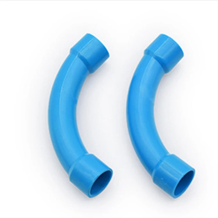 Electrical Pvc Conduit Fitting 90 Long Sweep Bend Elbow Plastic Female Forged