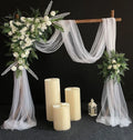Hot Selling Cheap Price Sheer Fabric 100% Polyester Sheer Curtain Fabric