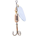 Wholesale SP103 6.7cm 8.9g Artificial Metal Spinner Baits Spoon Fishing Lures
