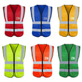 High Visibility  Saftey Vest Custom Yellow Saftey Vest With Logo Work Safety Vest