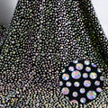 FB001 New Arrival Stretch Diamond Rhinestone Fabric Sparkling Crystal Rectangle for Bags Garments Shoes