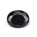 Black Spinel Gemstone Jewelry Manufacturer Oval Shape Synthetic Spinel for Sale