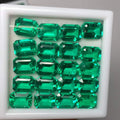 Laboratory Created Emerald Green Price Per Carat for Emerald Jewelry Making with Any Size