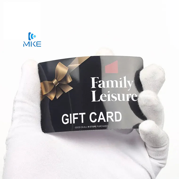 Custom Plastic Glossy Gift Pvc Cards