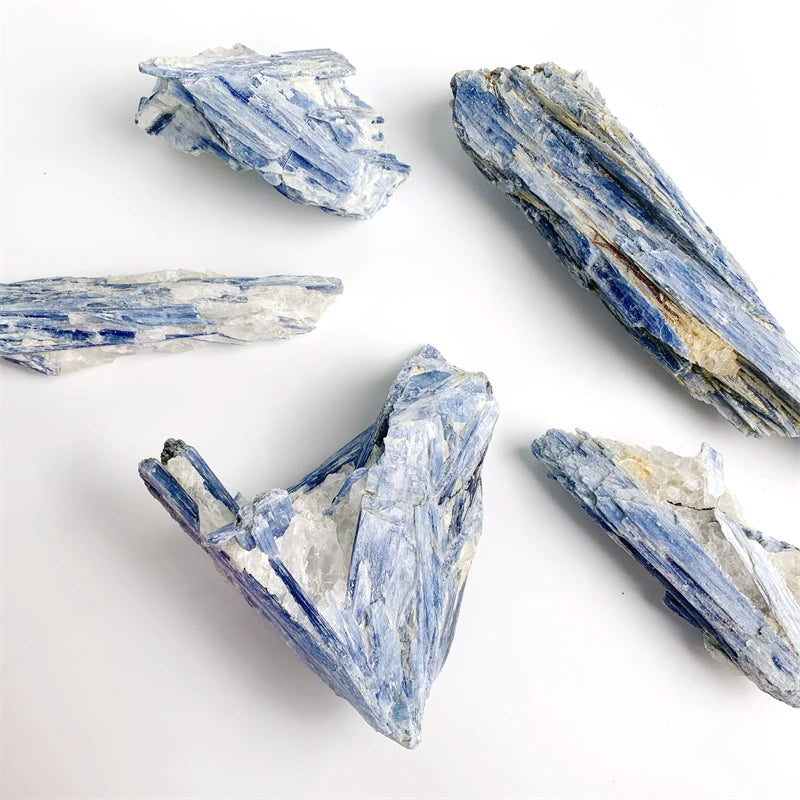 Wholesale Natural Crystal Healing Stone Rough Blue Kyanite Specimen for Decoration