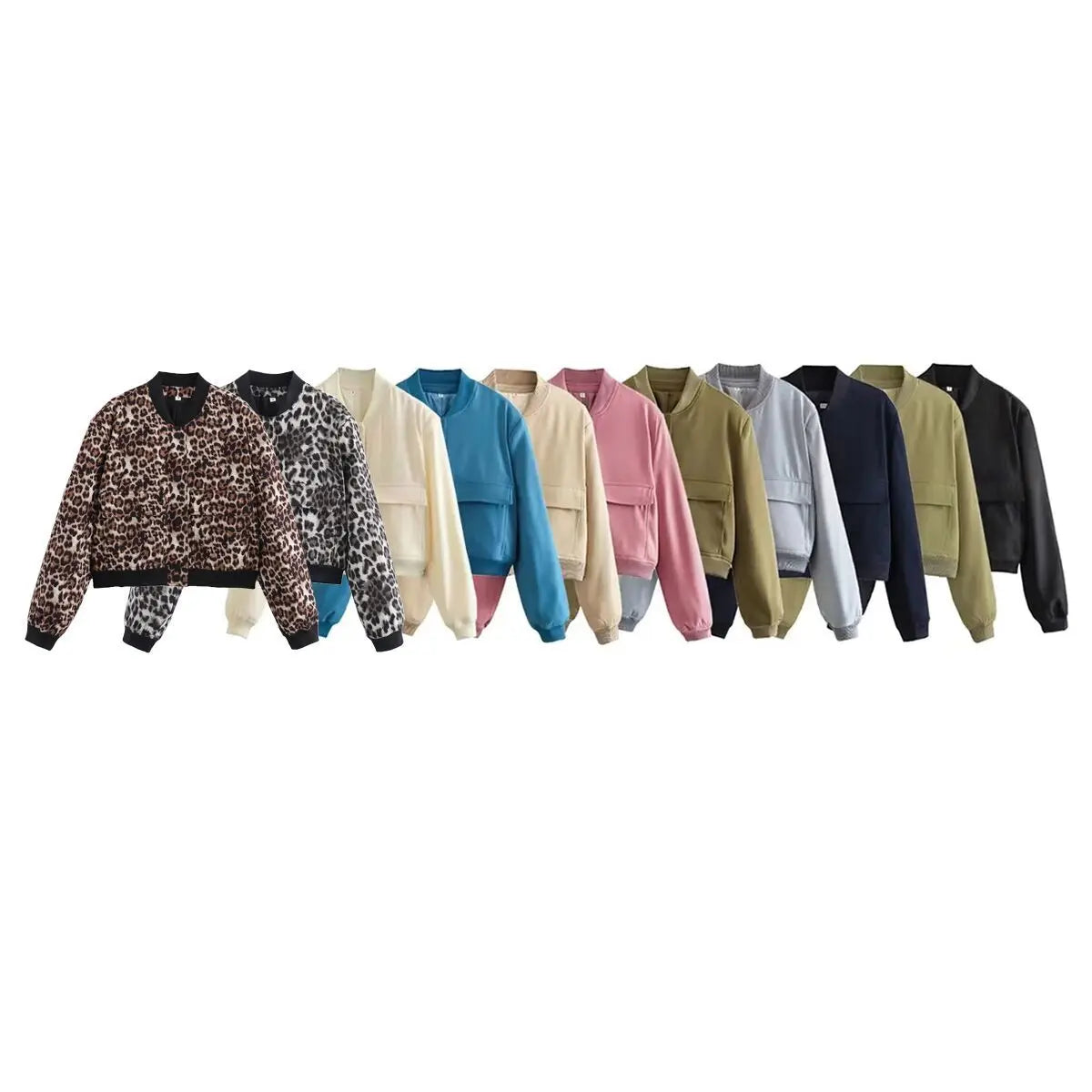 ZATRHMBM Women 2023 Spring Fashion Pocket Decoration Jackets Coat Vintage Long Sleeve Button up Female Outerwear Chic Tops