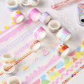Pion Girls Washi Tape Pet Logo Custom Wall Masking Tapes Rose Gold Foil Washi Tape