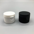 Black White Color 28/410 PP Plastic Flip Top Cap Frosted Surface for Cosmetic Bottles Customizable China Suzhou Haotuo Factory