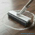 Manual Rotating Floor Brush with Long Handle 360 Degree 3 in 1 Floor Scrubber for Bathroom Cleaning OEM