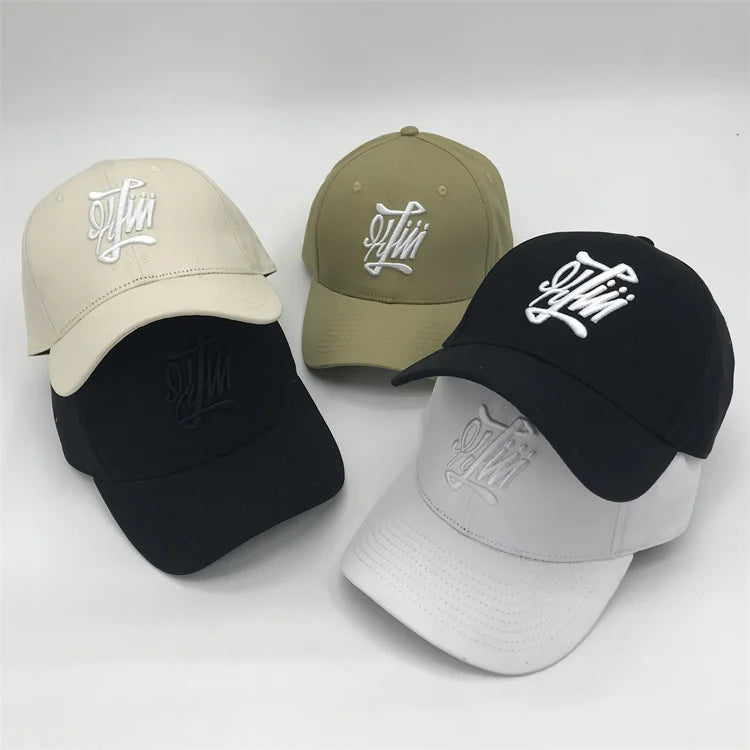 Custom Logo Solid Color Baseball Cap 6 Panel Sports Cotton Adjustable Unstructured Dad Hats With Custom Logo
