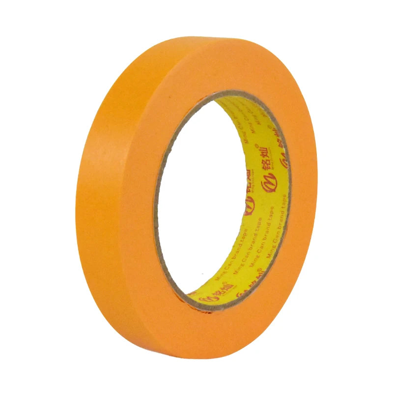 Mingcan Orange Color Goldband Masking Tape Oem for Car Automotive Painting Indoor Outdoor Use