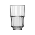 Libbey LINQ Transparent Glass Juice Cups China Factory Stacking Cold Drink Office 9oz 12oz Drinking Glasses