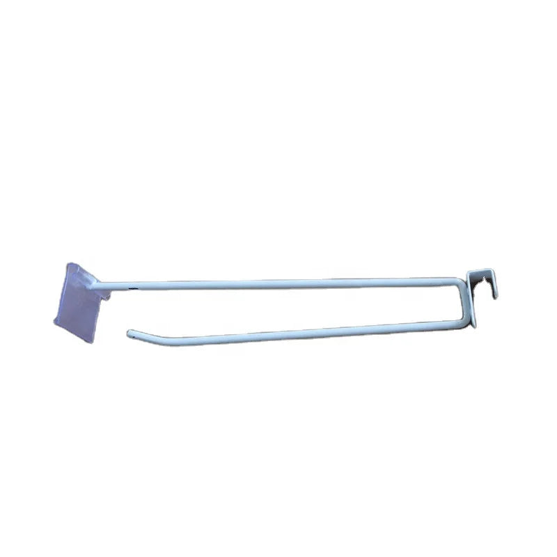 Heavy Duty Supermarket Rack Store Shelves Accessories Hot Selling 135/165/195/225/255cm Double Line Hooks Matching Metal Bar