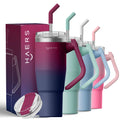 OEM/ODM Tumbler with Handle 32oz/40oz Tumbler Sublimation Double Walled Stainless Steel 40oz Travel Mug