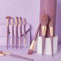 Wholesale Custom Logo Private Label Pink 9 Pcs Makeup Brush Set Professional Tool Soft Manufacturers Make up Foundation Brushes