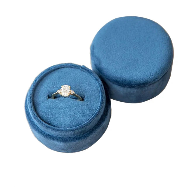 One Top Customization Velvet Ring Box Jewelry Box Packaging Velvet Jewelry Box
