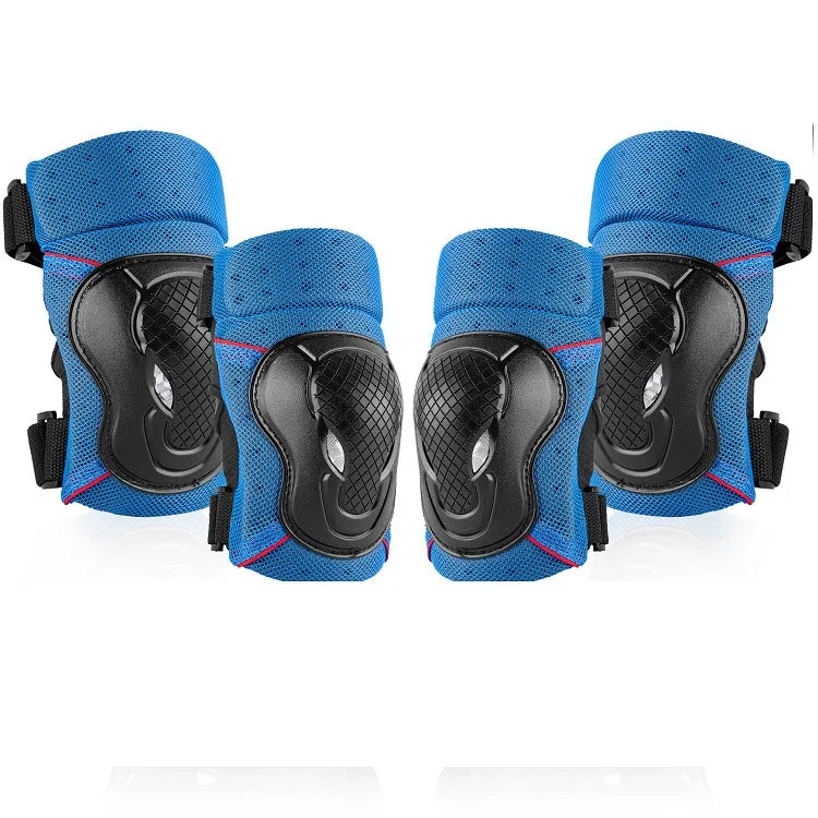 NHH Wholesale High Quality Comfortable Adjustable Kids Adult Size Protective Elbow Knee Pads
