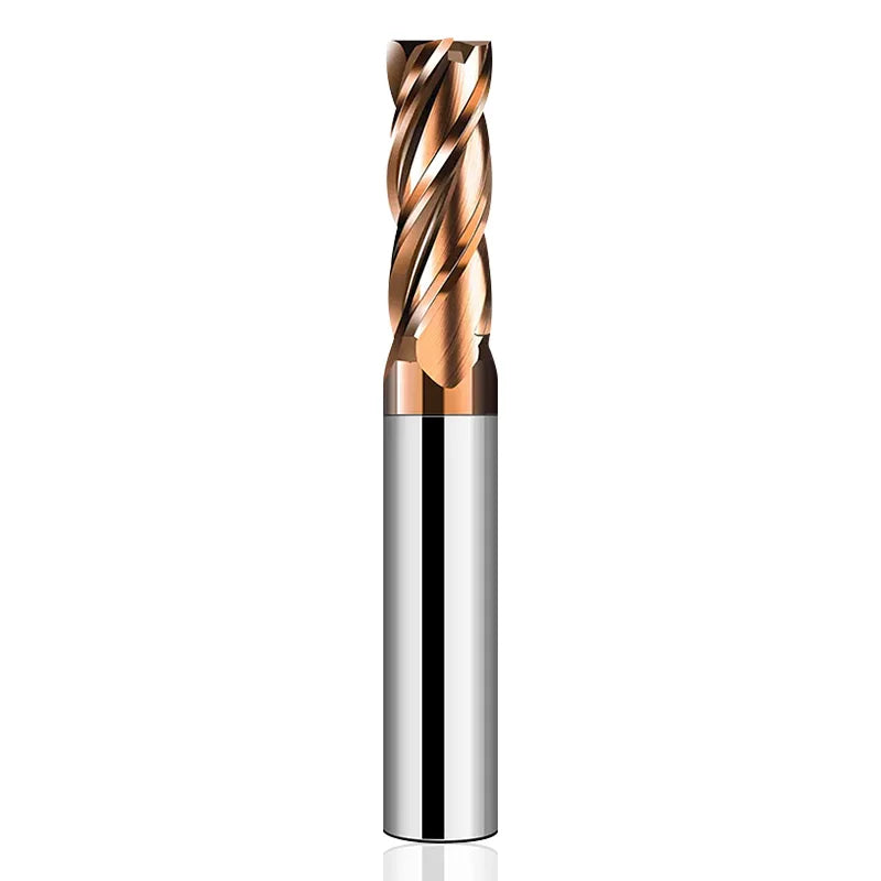 Jinchuan Hot Sale Customized 4-Flute Solid Carbide Flat Endmill Cutter CNC Machine Cutting Tool with 6-20mm Setter OEM Support