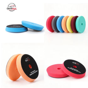 LEADMAX 5 Inch Flat Heavy Cutting Foam Pad for Car Polishing 130 mm CR Car Care CR Customizable OEM Support for Car Bodies