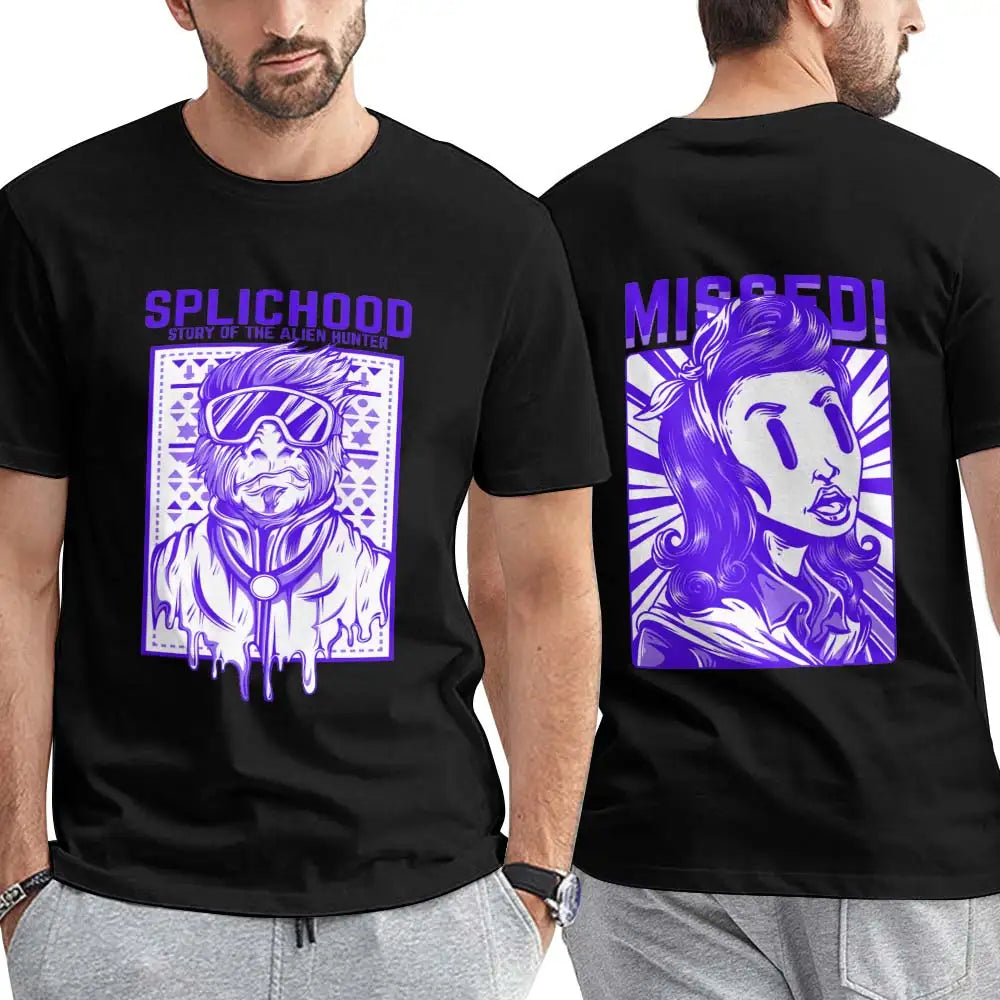 Custom Personalised Double-Sided Printing 100% Cotton Round Neck Short Sleeve T-Shirt For Adult Men and Women