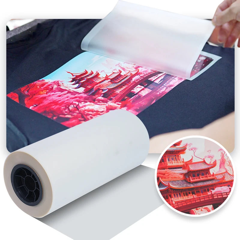 Film Dtf Film Fcolor Wholesale Price A3 Powder Heat Transfer Pet Film Sheet for DTF T-shirt Printing