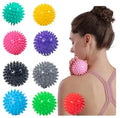 Custom Logo Pilates Spiky Ball Massager 7cm 7.5cm 9cm PVC Bodybuilding Exercise Fitness Training Tool