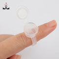 Hot Sale Micropigmentation Tattoo Pigment Finger Cup Kits Microblading Permanent Makeup Plastic Ink Ring Cup with Cap