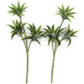 Artificial Dracaena Plant Plastic Branches Shrubs Leaves Stems for Bathroom Potted Wedding Party Planter Filler DIY Decoration