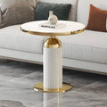 Contemporary Luxury Metal and Glass Coffee Table for Home Dining Villa and Outdoor Nordic Style Center Table Furniture