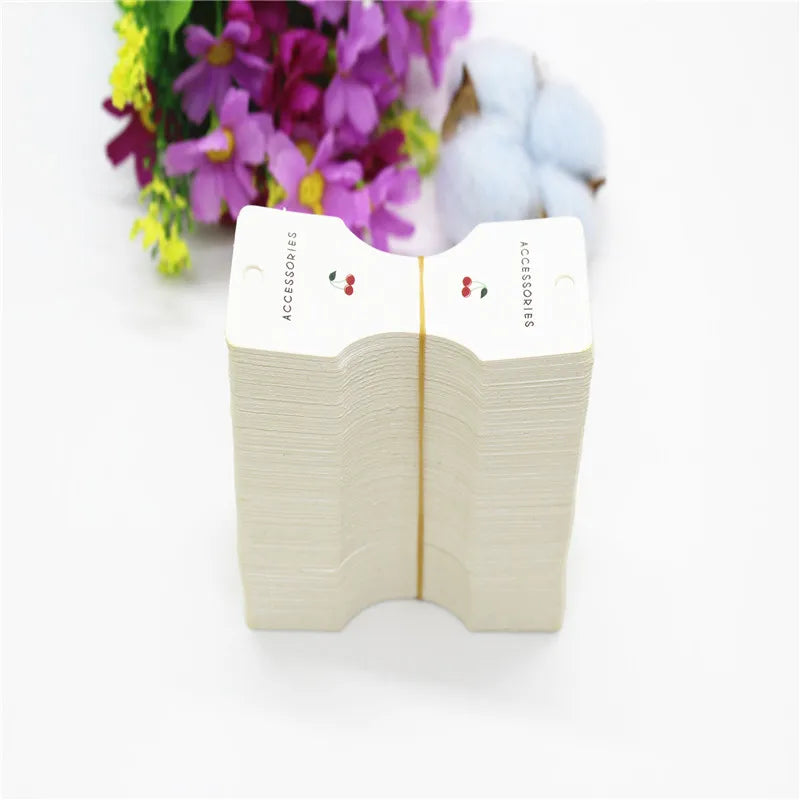 Children's Hair Accessories Printed Paper Card Hairpin Ornaments Packaging Materials Display Card