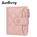 2025 Latest Ladies Fashion Buckle Wallet Bag PU Leather Card Holder Candy Colors Women Designers Purses