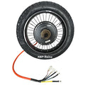 QS205 Motor Wheel V4 50H 3T 3.5T 4T 5T 72V5000W 150/170/190mm 20"26''x4.0 Fat Tire Electric Bike Bicycle Hub Motor Wheel 1S/7S
