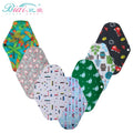Multiple Color Options Cotton Bamboo Sanitary Cloth Pads Reusable Soft Panty Menstrual Pad Towel Period Panties Pad
