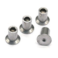Saitong Brand China Manufacturer Supply Good Price Non-Standard Countersunk Head Nickel-Plated Iron Semi-Tubular Rivet ISO