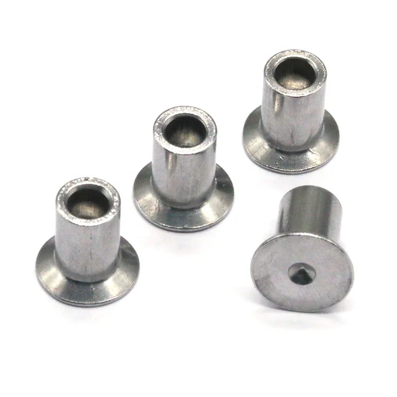 Saitong Brand China Manufacturer Supply Good Price Non-Standard Countersunk Head Nickel-Plated Iron Semi-Tubular Rivet ISO