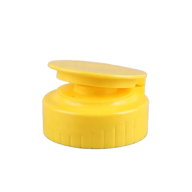 High Quality Custom Colorful Non Spill Cosmetic Screw Flip Top Cap PP Plastic Bottles