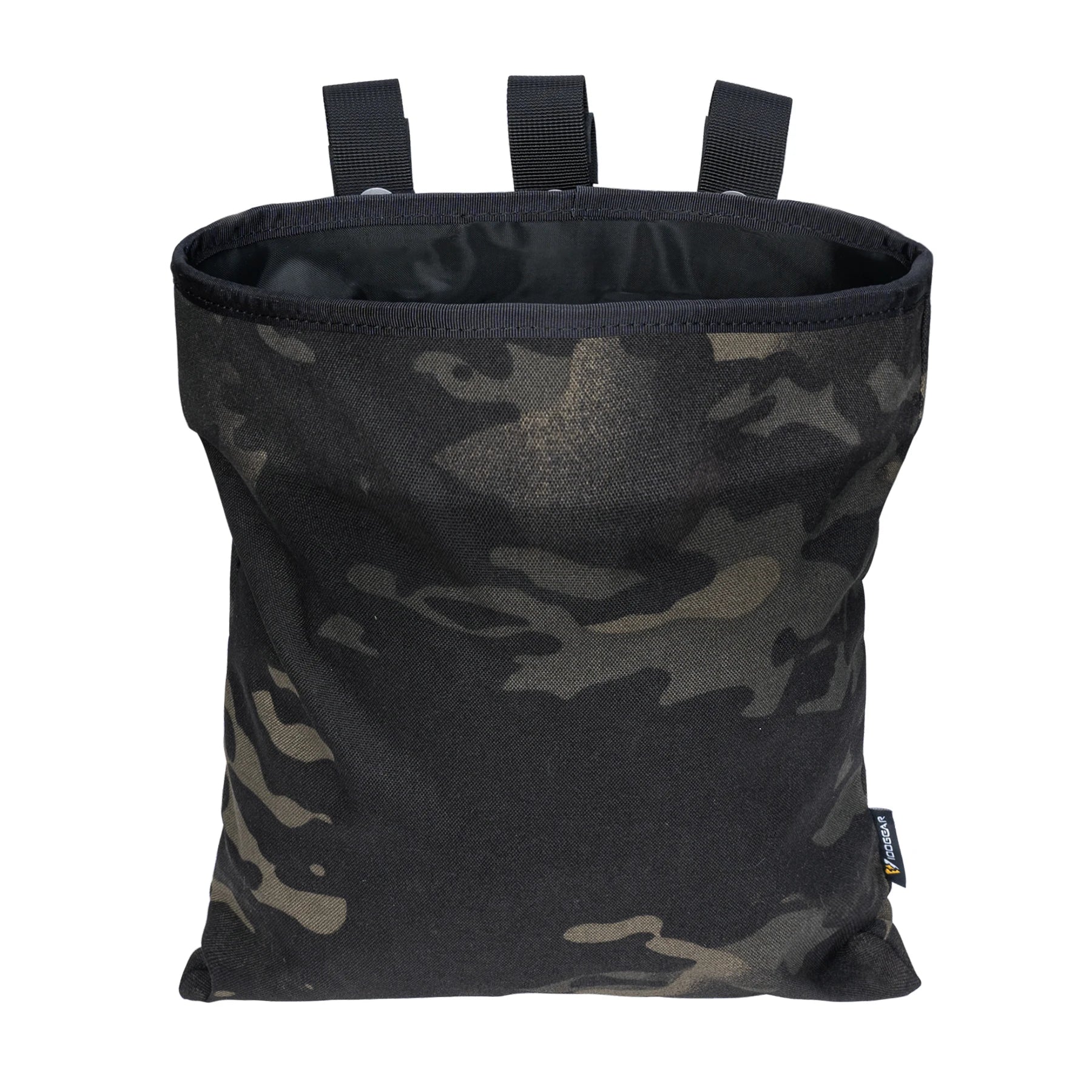 IDOGEAR MOLLE Light Weighted Tactical Foldable Storage Bag Camo Tactical Molle Mag Pouch Recycling Dump Pouch