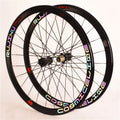 700C Bicycle Wheelset with Disc Brakes RUJIXU Carbon Hub Aluminum Rim Center Lock / Six-hole Disc Brake Wheelset