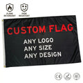 Customized Two Side Flags Banners with Brass Grommets 3 X 5 Ft Print Your Own Flag