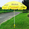 Outdoor Beach Umbrella Sand Screw Ground Anchor Duty Plastic Sunshade Sun Umbrella Holder Support Spike Stand