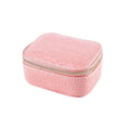 New Arrive Earrings Ear Stud Box Organizer Portable Jewelry Storage Case PU Leather Small Travel Jewelry Boxes