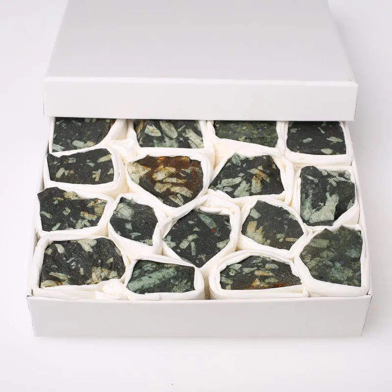 HZ Wholesale Various Natural Healing Crystal Mineral Specimens Multi Brioche Stone Raw Stones