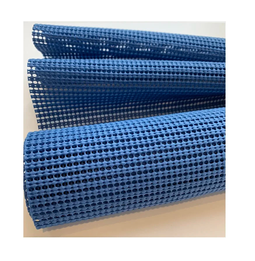 High Density PVC Foam Weaving Pattern Embossed Non slip Multifunctional Placemat Shelf Drawer Grip Liner
