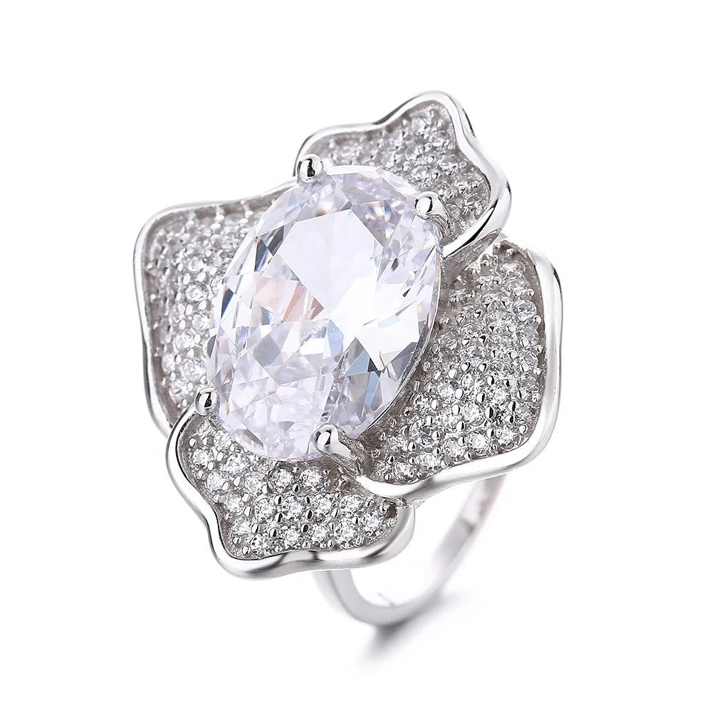 Jewelry 925 Silver Shining Ring