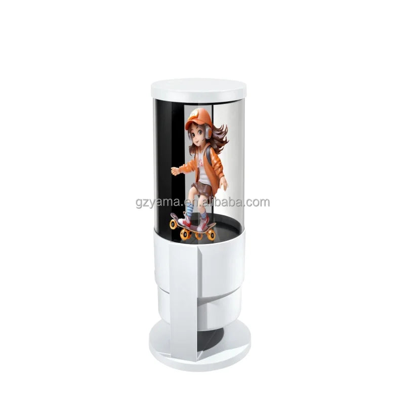 360 Degree Indoor Education Holographic 3D Desktop Display Fan with OEM Option