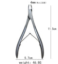 Factory Direct Supply of Stainless Steel Cuticle Nipper Dead Skin Cut Dead Skin Pliers Nail Scissors