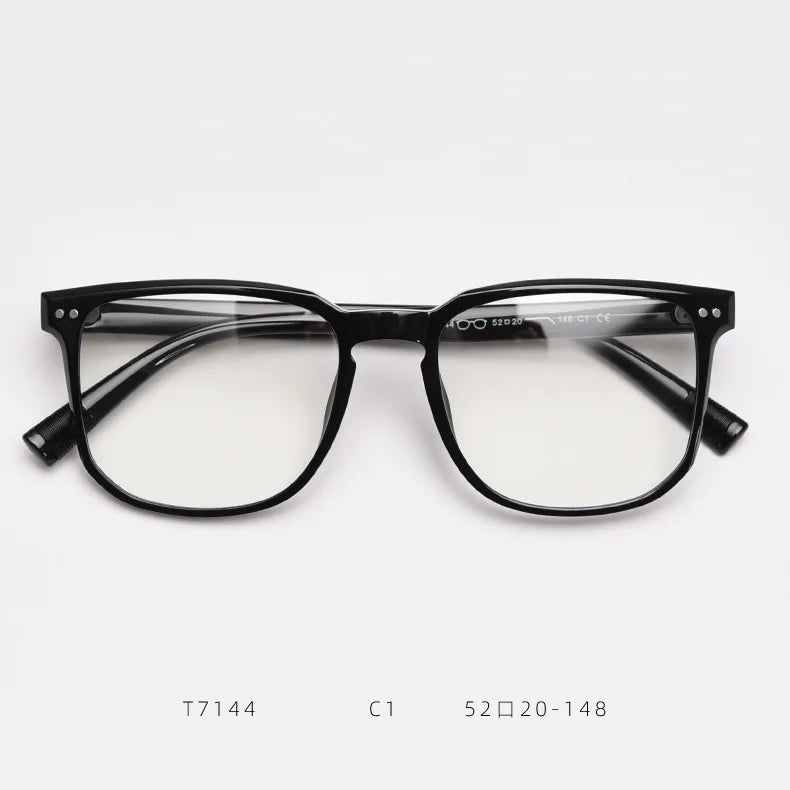Ultralight Wood Oversized Glasses Frames Luxury Men Women Optical Myopia Prescription Eyeglasses Frame
